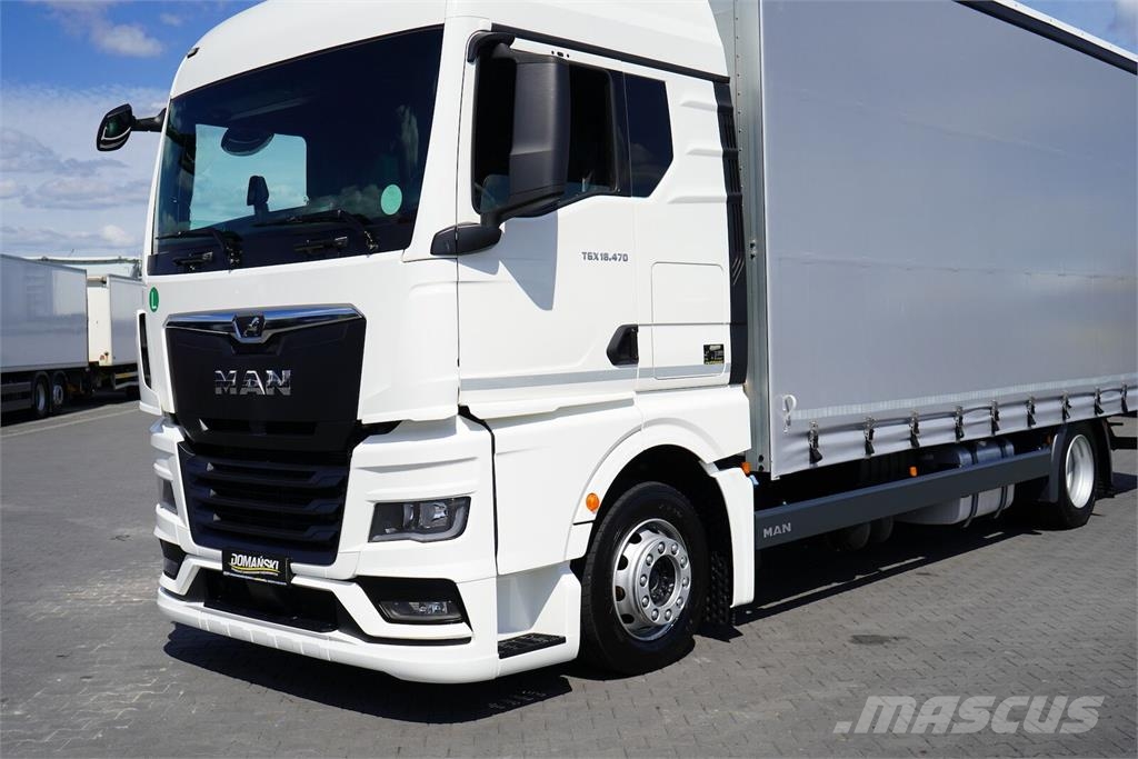 MAN TGX / 18.470 / FIRANKA / E 6 / GM / 19 PALET / RET Camión con caja abierta