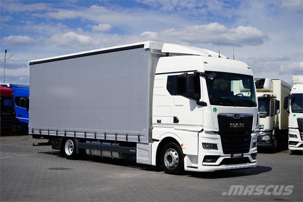 MAN TGX / 18.470 / FIRANKA / E 6 / GM / 19 PALET / RET Camión con caja abierta