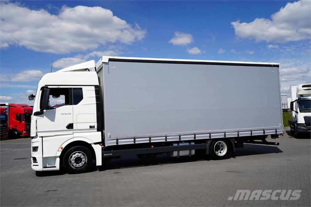 MAN TGX / 18.470 / FIRANKA / E 6 / GM / 19 PALET / RET Camión con caja abierta