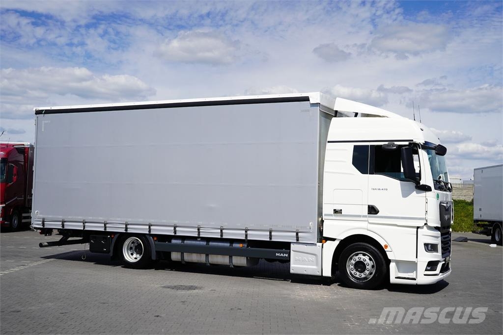 MAN TGX / 18.470 / FIRANKA / E 6 / GM / 19 PALET / RET Camión con caja abierta
