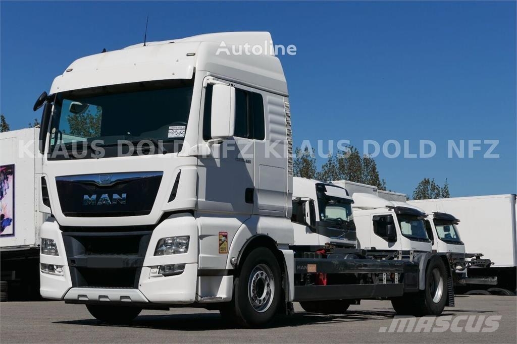 MAN TGX 18.480 BDF Container Truck / 2 Fuel Tanks / Fu Chasis y suspención