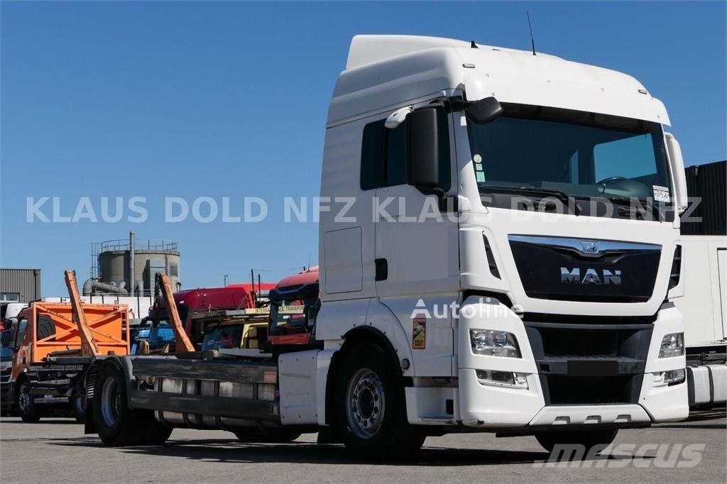 MAN TGX 18.480 BDF Container Truck / 2 Fuel Tanks / Fu Chasis y suspención