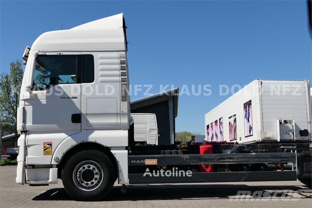 MAN TGX 18.480 BDF Container Truck / 2 Fuel Tanks / Fu Chasis y suspención