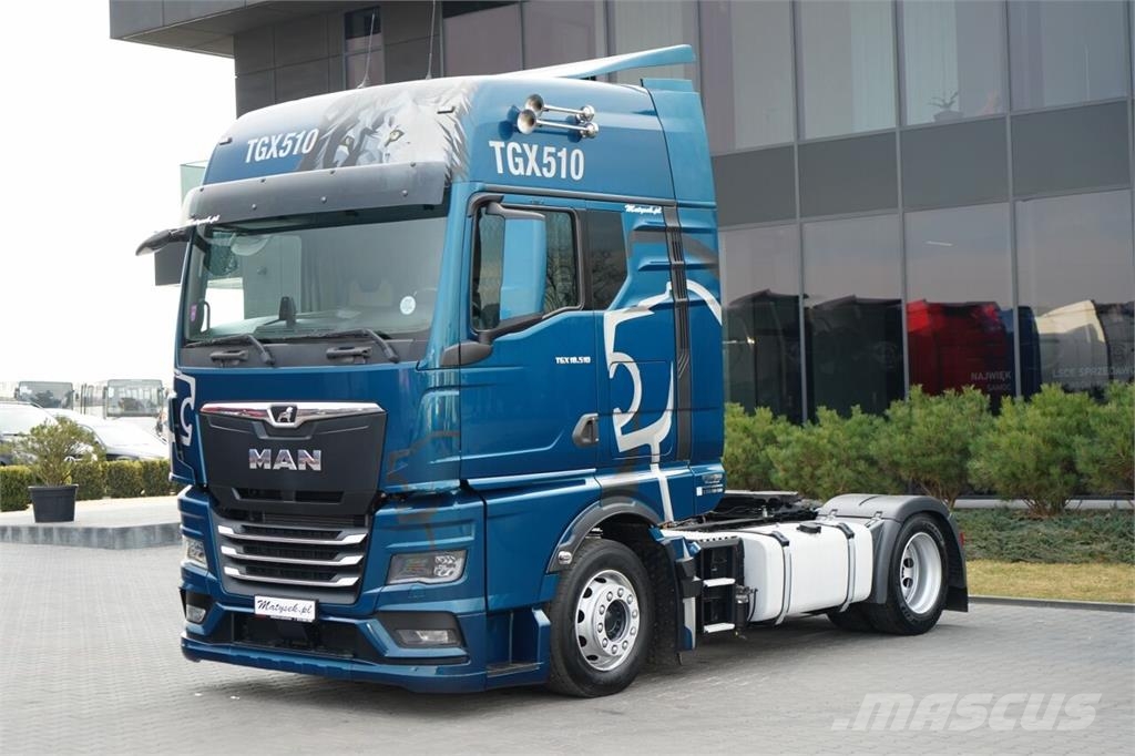 MAN TGX 18.510 / GX / MEGA / RETARDER / NAVI / LOW DEC Sattelzugmaschinen