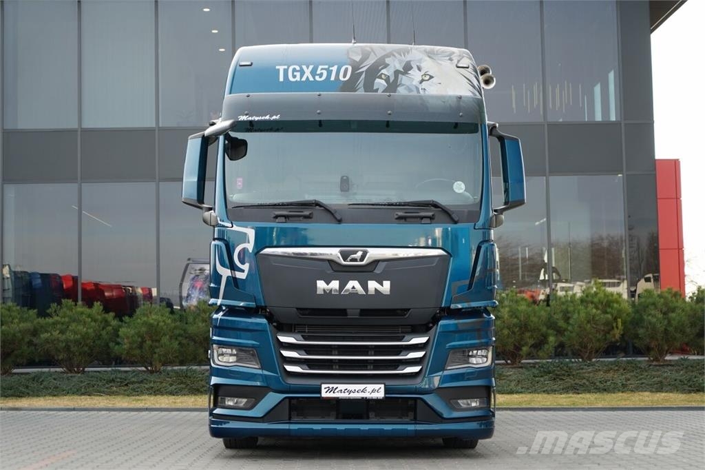 MAN TGX 18.510 / GX / MEGA / RETARDER / NAVI / LOW DEC Sattelzugmaschinen