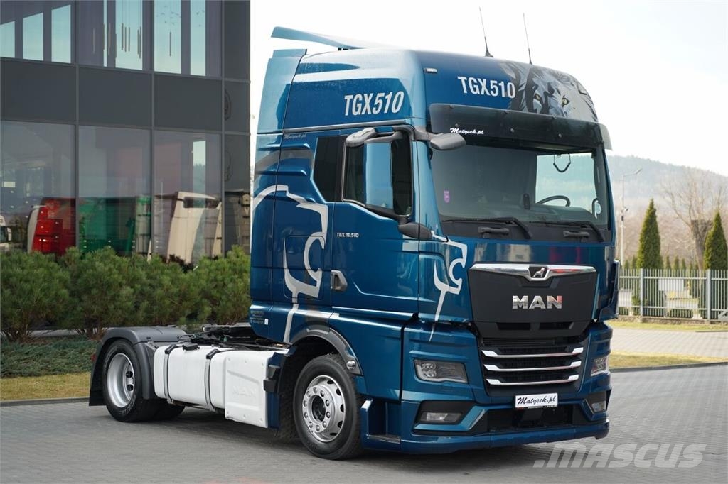 MAN TGX 18.510 / GX / MEGA / RETARDER / NAVI / LOW DEC Sattelzugmaschinen