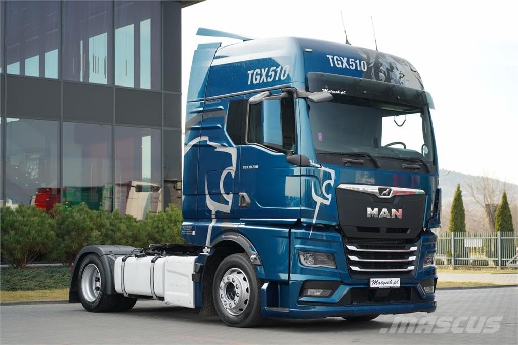 MAN TGX 18.510 / GX / MEGA / RETARDER / NAVI / LOW DEC Sattelzugmaschinen