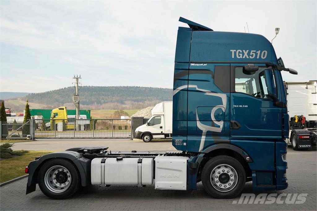 MAN TGX 18.510 / GX / MEGA / RETARDER / NAVI / LOW DEC Sattelzugmaschinen