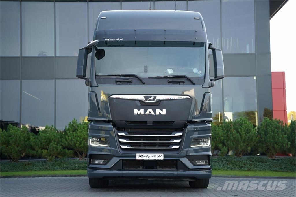 MAN TGX 18.510 / GX / RETARDER / KLIMA POSTOJOWA / NAV Nyergesvontatók