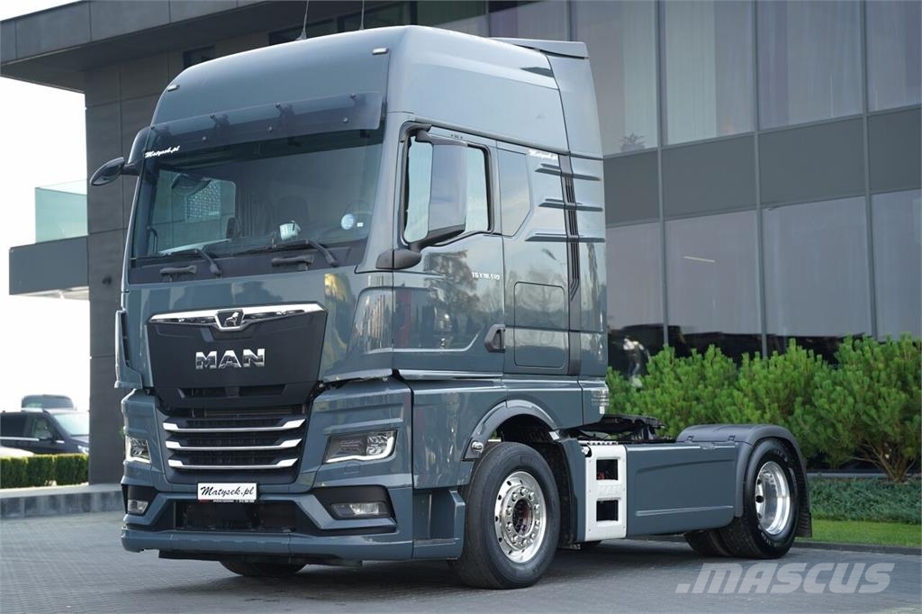 MAN TGX 18.510 / GX / RETARDER / KLIMA POSTOJOWA / NAV Nyergesvontatók