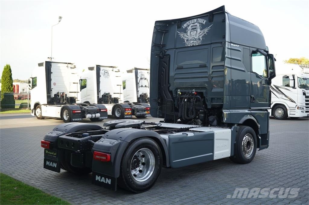 MAN TGX 18.510 / GX / RETARDER / KLIMA POSTOJOWA / NAV Nyergesvontatók