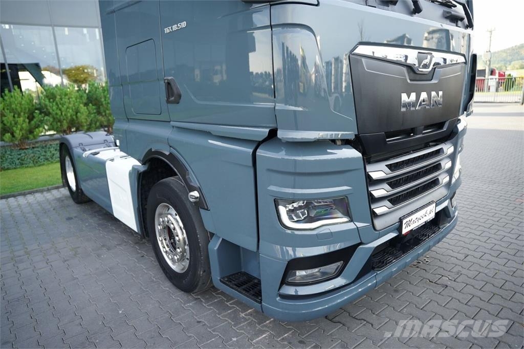 MAN TGX 18.510 / GX / RETARDER / KLIMA POSTOJOWA / NAV Nyergesvontatók