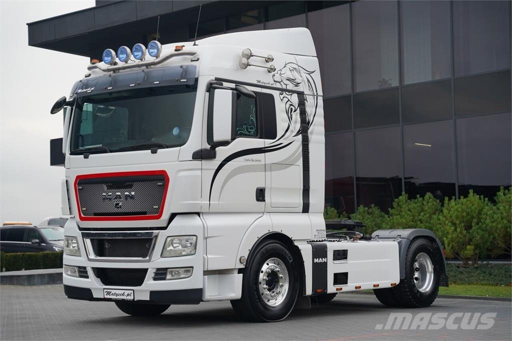 MAN TGX 18.540 / XLX / HYDRAULIKA / RETARDER / SKÓRY / Седельные тягачи