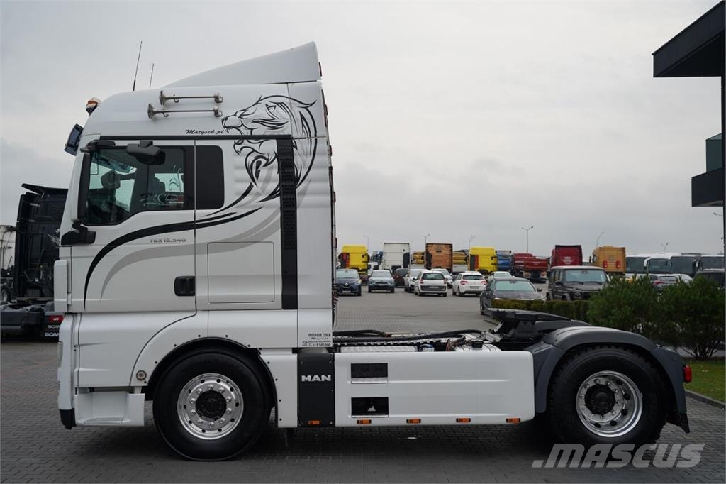 MAN TGX 18.540 / XLX / HYDRAULIKA / RETARDER / SKÓRY / Седельные тягачи