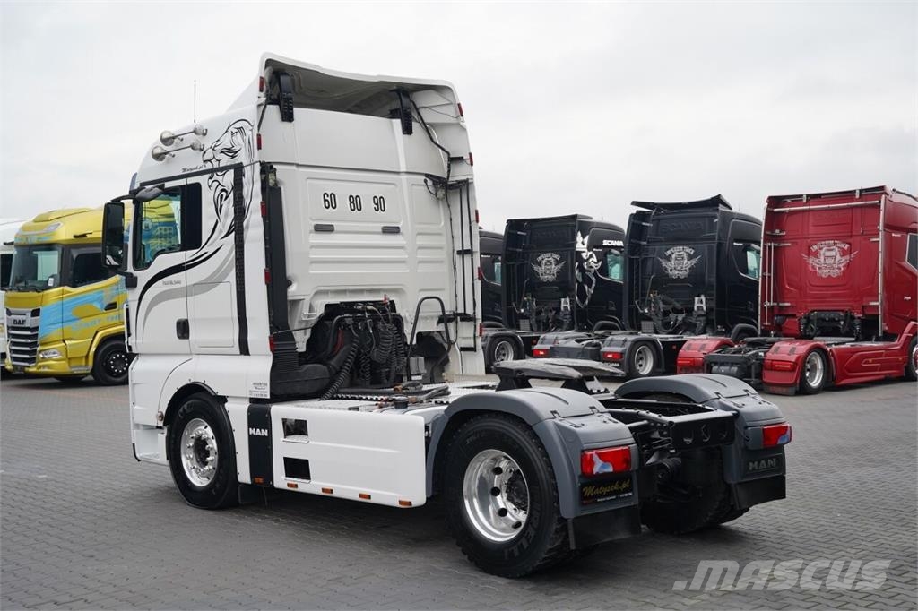 MAN TGX 18.540 / XLX / HYDRAULIKA / RETARDER / SKÓRY / Седельные тягачи