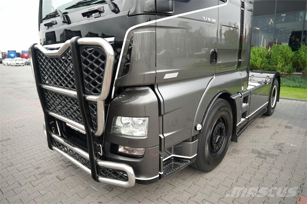 MAN TGX 18.580 / GX / RETARDER / CAŁY NA PODUSZKACH /  Ťahače
