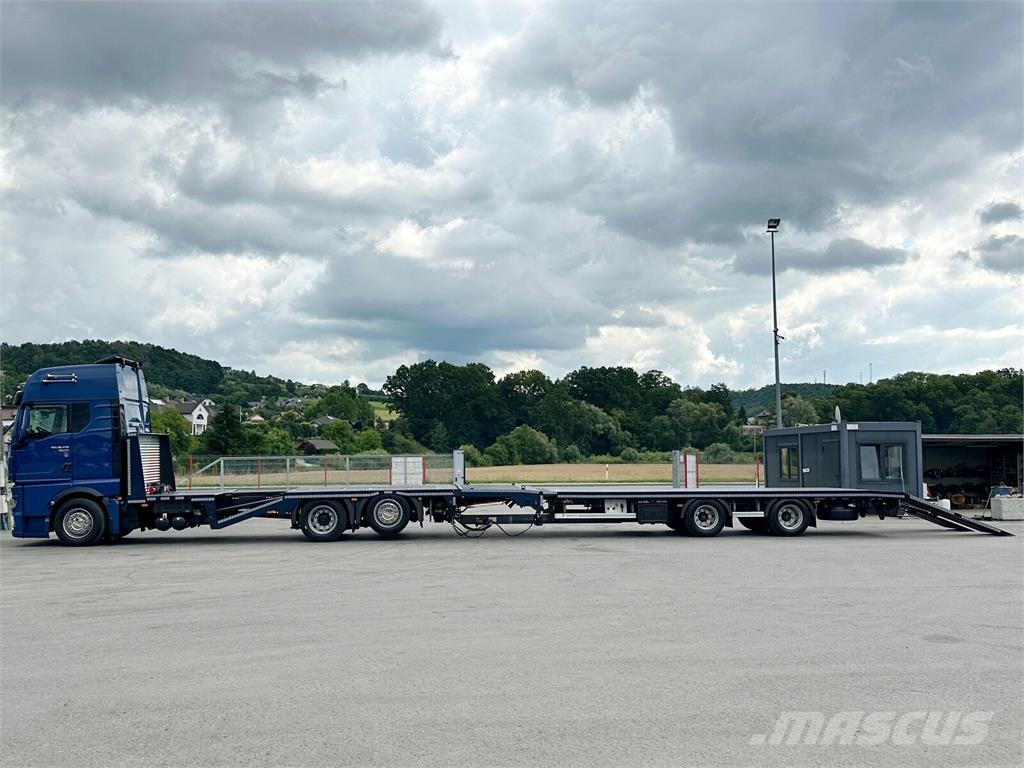 MAN TGX 26.470 * ABSCHLEPPWAGEN 6,60m + Anhänger Vehículos de reciclaje