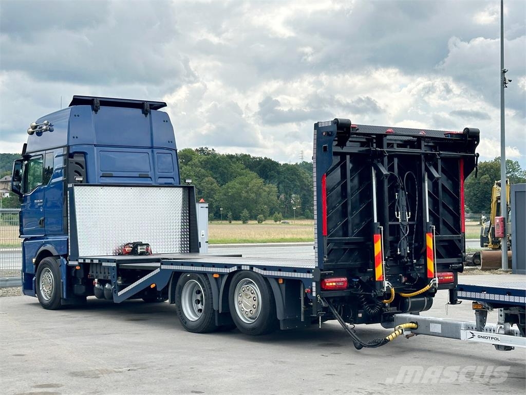 MAN TGX 26.470 * ABSCHLEPPWAGEN 6,60m + Anhänger Vehículos de reciclaje