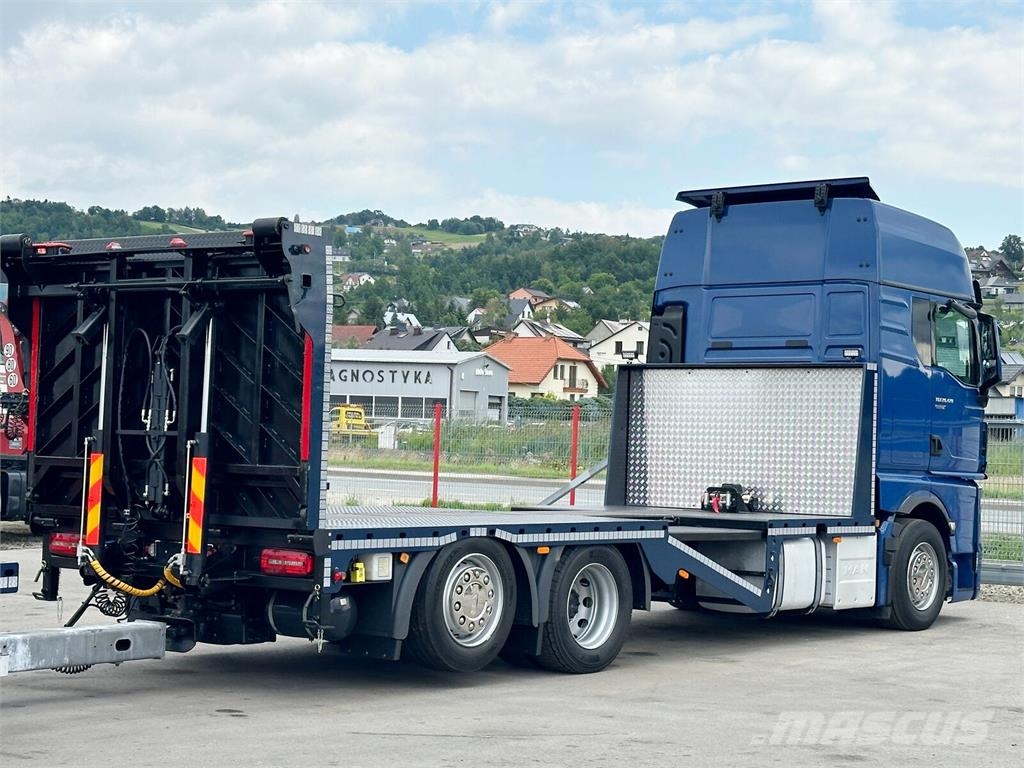 MAN TGX 26.470 * ABSCHLEPPWAGEN 6,60m + Anhänger Vehículos de reciclaje