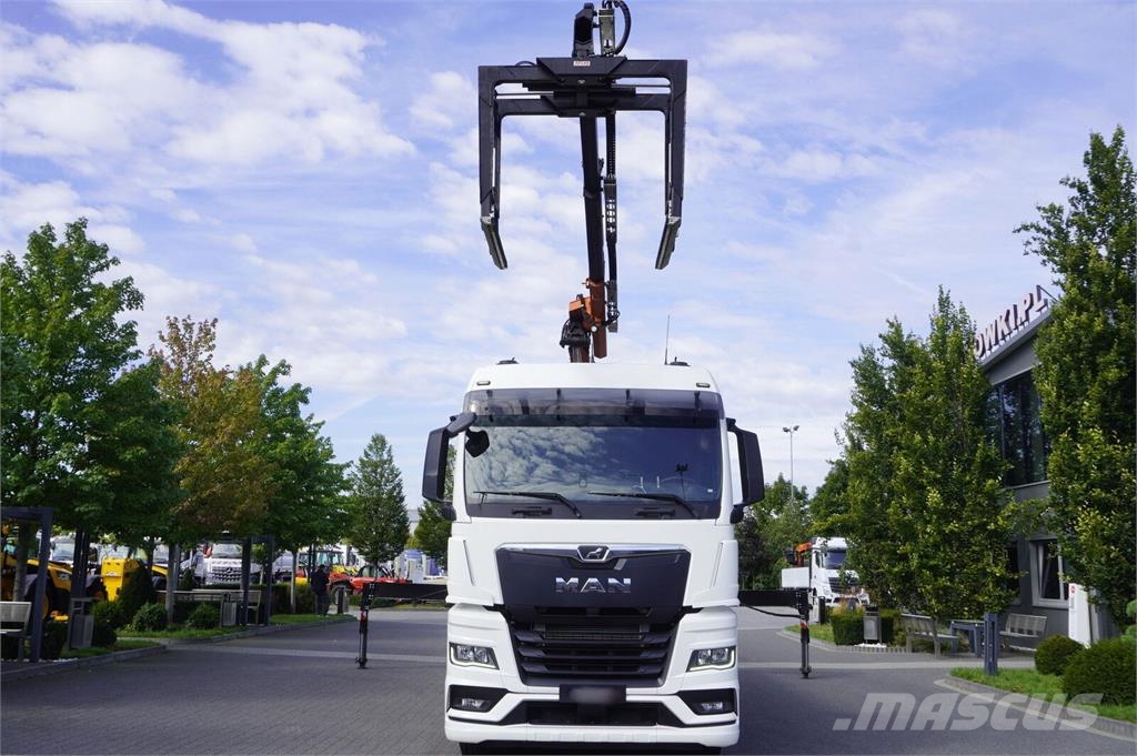 MAN TGX 26.470 6x2-4 / 30 tho. km!!! / Atlas 170.2vb-a Camiones plataforma