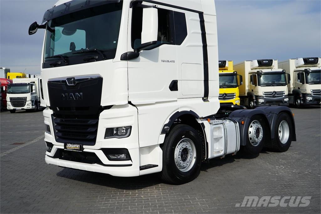 MAN TGX / 26.470 / E 6 / ACC / GM / PUSHER / RETARDER Prime Movers