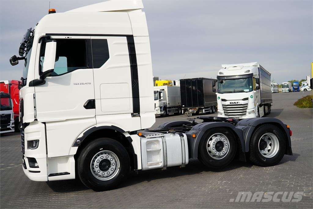 MAN TGX / 26.470 / E 6 / ACC / GM / PUSHER / RETARDER Prime Movers