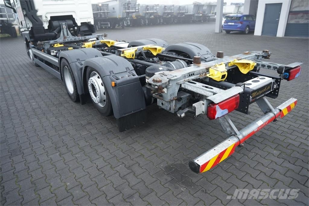 MAN TGX 26.470 / BDF / 6X2 / ZABUDOWA SDG HV 100/120 / Alváz és felfüggesztés