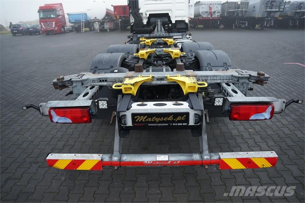 MAN TGX 26.470 / BDF / 6X2 / ZABUDOWA SDG HV 100/120 / Alváz és felfüggesztés