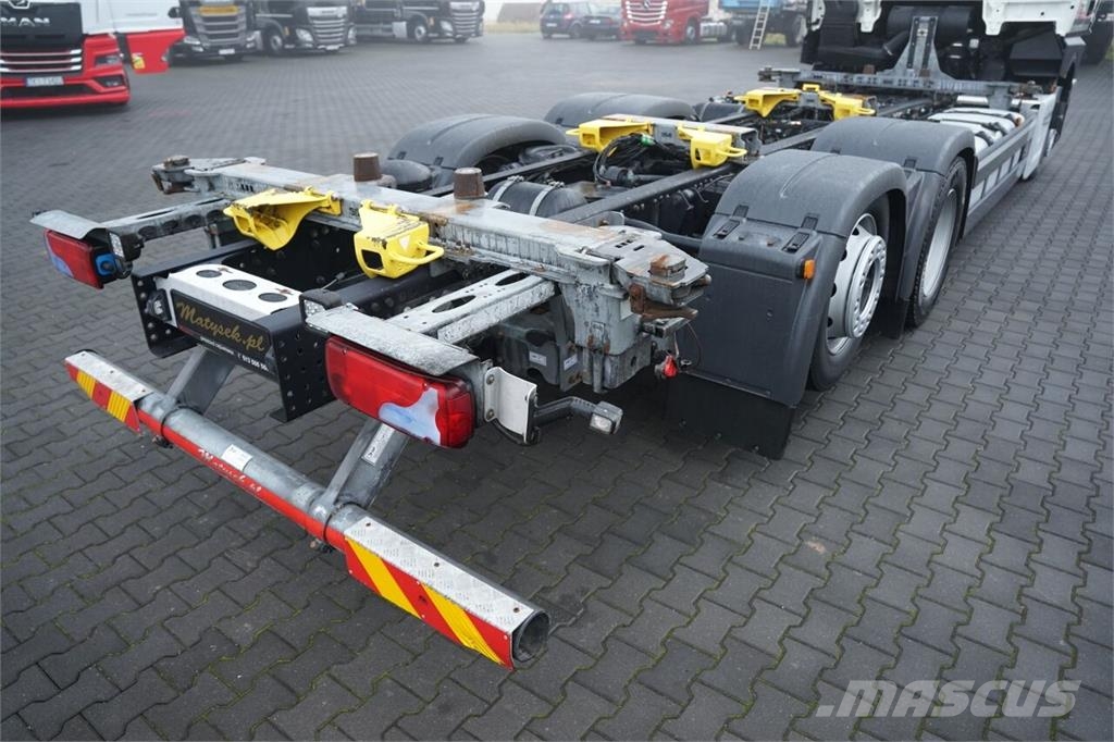 MAN TGX 26.470 / BDF / 6X2 / ZABUDOWA SDG HV 100/120 / Alváz és felfüggesztés