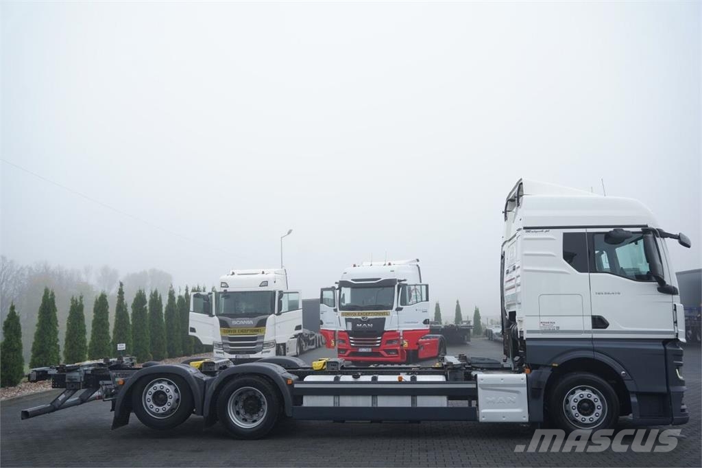 MAN TGX 26.470 / BDF / 6X2 / ZABUDOWA SDG HV 100/120 / Alváz és felfüggesztés
