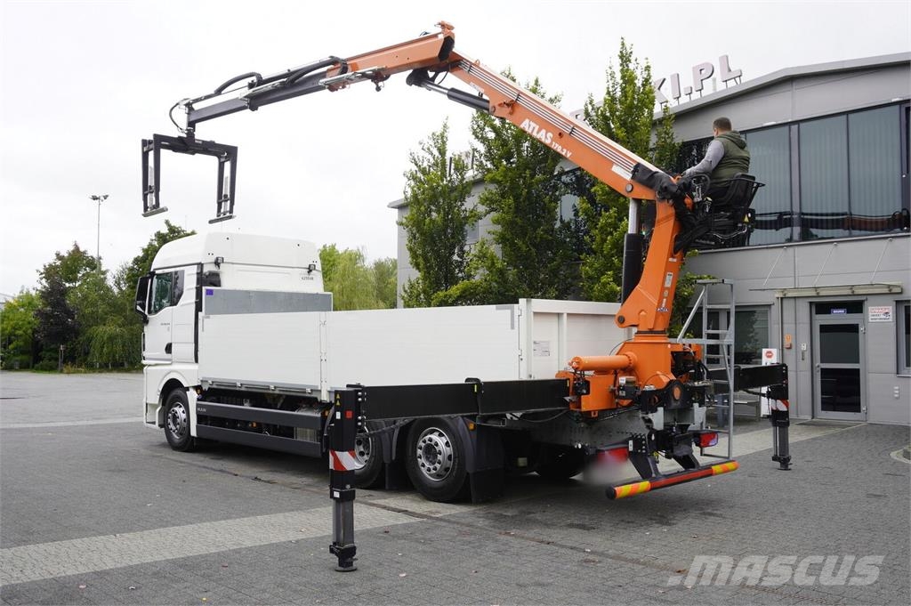 MAN TGX 26.470 6x2-4 / 30 tho. km!!! / Atlas 170.2vb-a Гусеничные краны