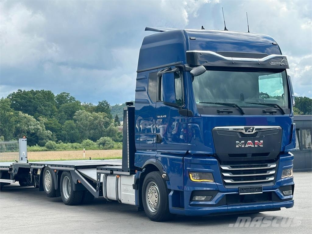 MAN TGX 26.470 * ABSCHLEPPWAGEN 6,60m + Anhänger Vehículos de reciclaje