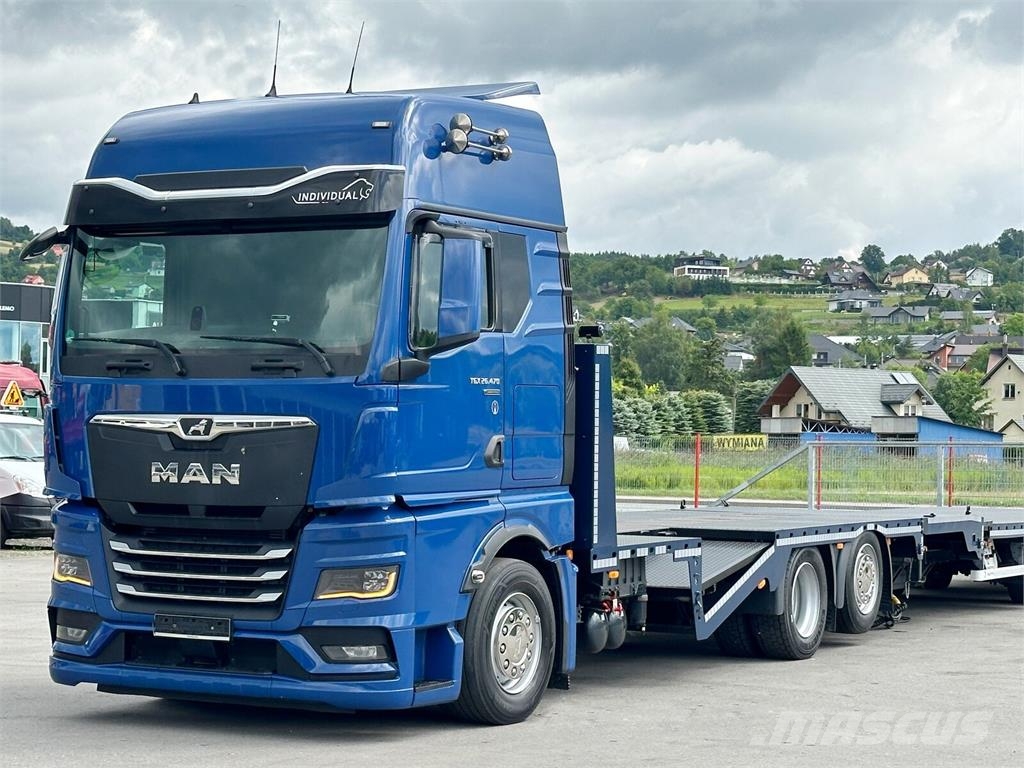 MAN TGX 26.470 * ABSCHLEPPWAGEN 6,60m + Anhänger Vehículos de reciclaje