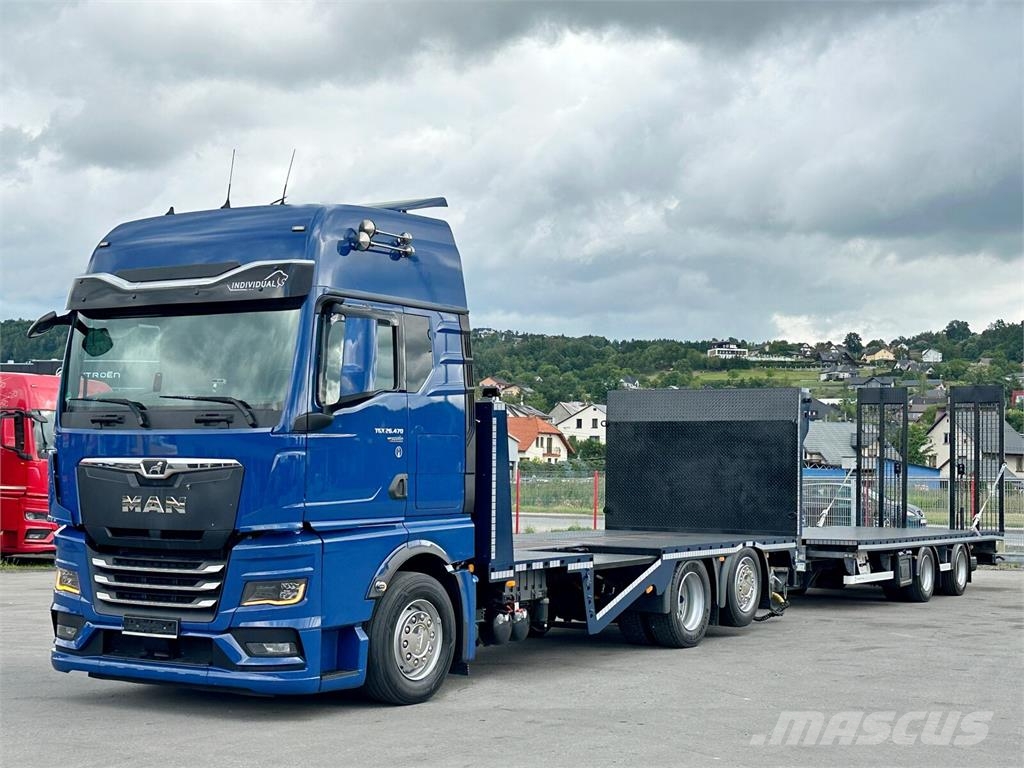 MAN TGX 26.470 * ABSCHLEPPWAGEN 6,60m + Anhänger Vehículos de reciclaje
