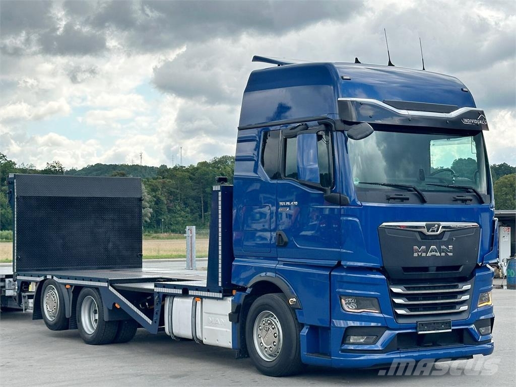 MAN TGX 26.470 * ABSCHLEPPWAGEN 6,60m + Anhänger Vehículos de reciclaje