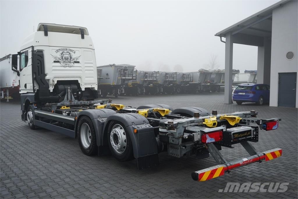 MAN TGX 26.470 / BDF / 6X2 / ZABUDOWA SDG HV 100/120 / Alváz és felfüggesztés