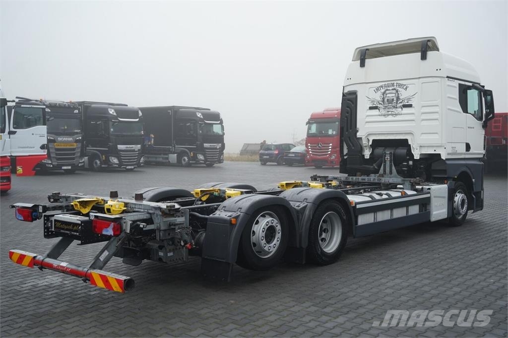 MAN TGX 26.470 / BDF / 6X2 / ZABUDOWA SDG HV 100/120 / Alváz és felfüggesztés