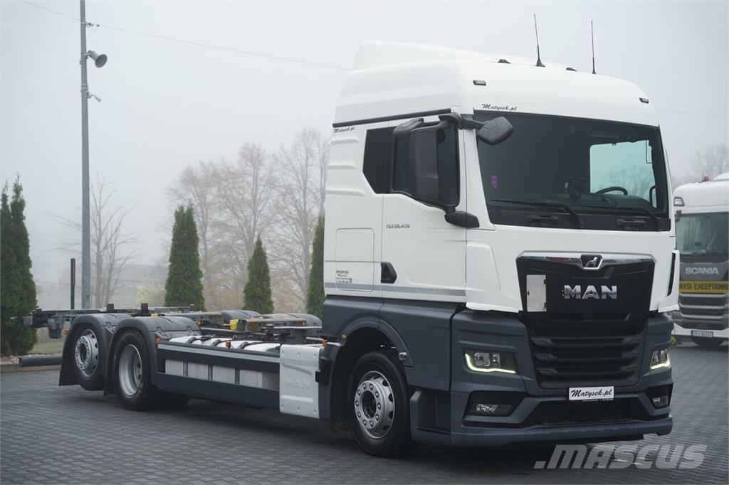 MAN TGX 26.470 / BDF / 6X2 / ZABUDOWA SDG HV 100/120 / Alváz és felfüggesztés