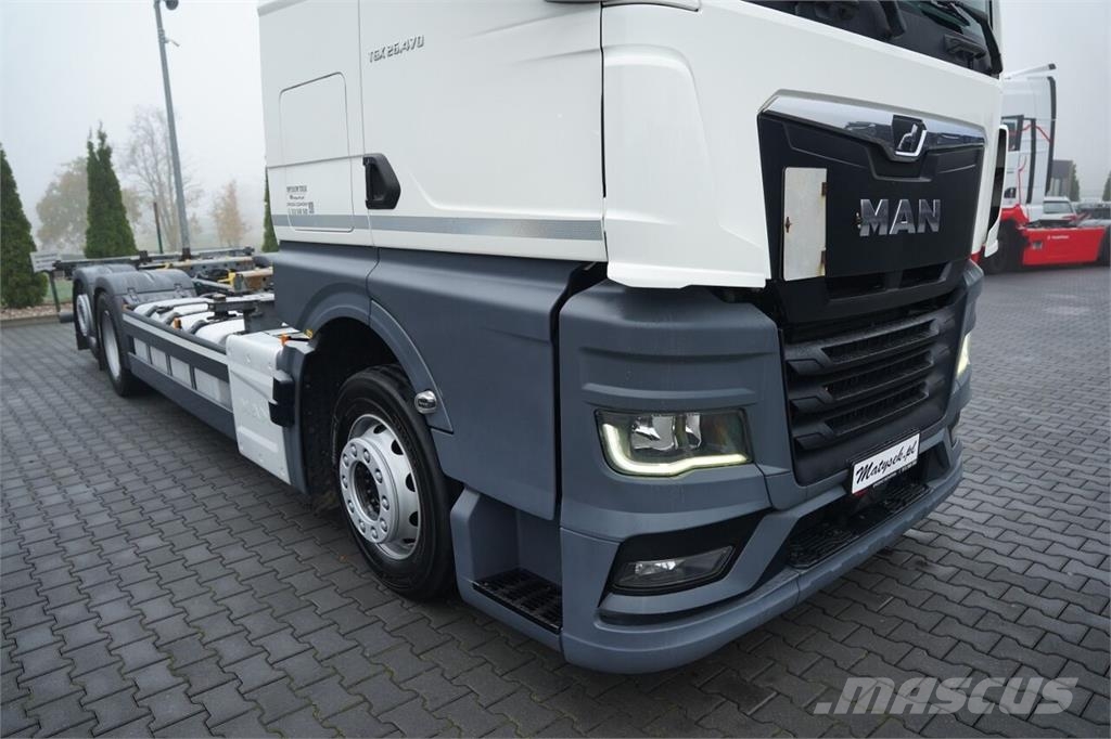 MAN TGX 26.470 / BDF / 6X2 / ZABUDOWA SDG HV 100/120 / Alváz és felfüggesztés