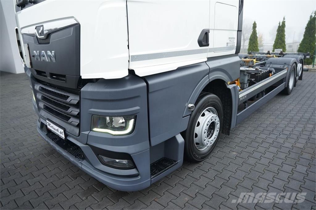 MAN TGX 26.470 / BDF / 6X2 / ZABUDOWA SDG HV 100/120 / Alváz és felfüggesztés
