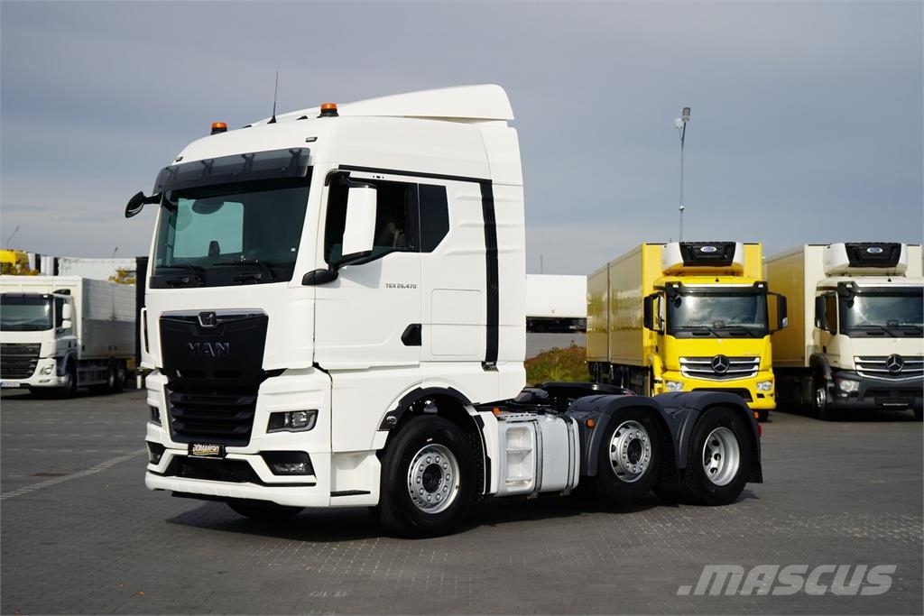 MAN TGX / 26.470 / E 6 / ACC / GM / PUSHER / RETARDER Prime Movers