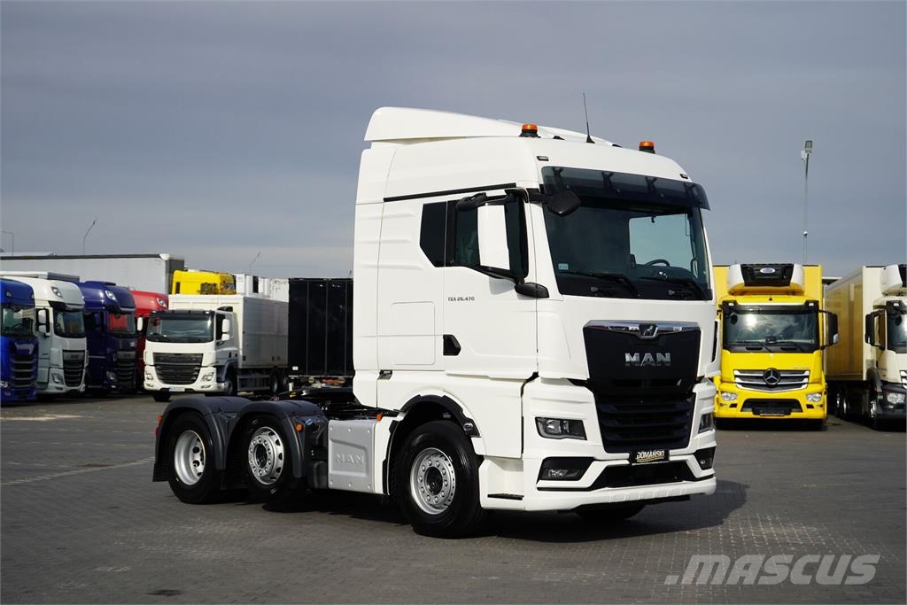 MAN TGX / 26.470 / E 6 / ACC / GM / PUSHER / RETARDER Prime Movers