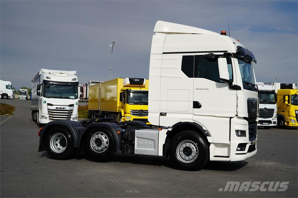 MAN TGX / 26.470 / E 6 / ACC / GM / PUSHER / RETARDER Prime Movers