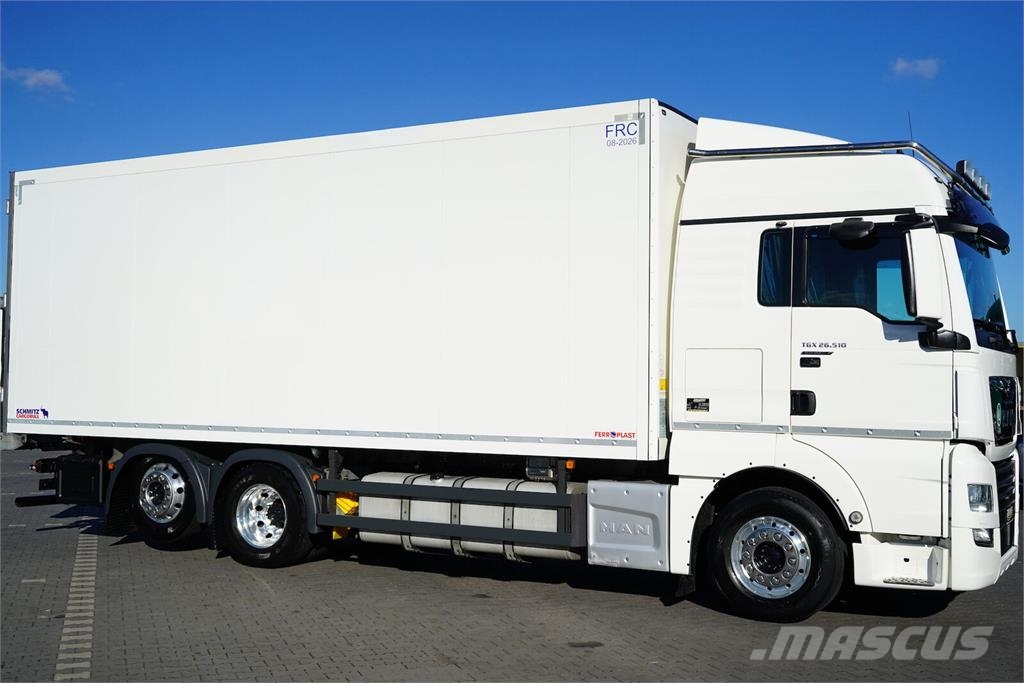 MAN TGX / 26.510 / ACC / EURO 6 / CHŁODNIA / HAKÓWKA / Camion frigorifique