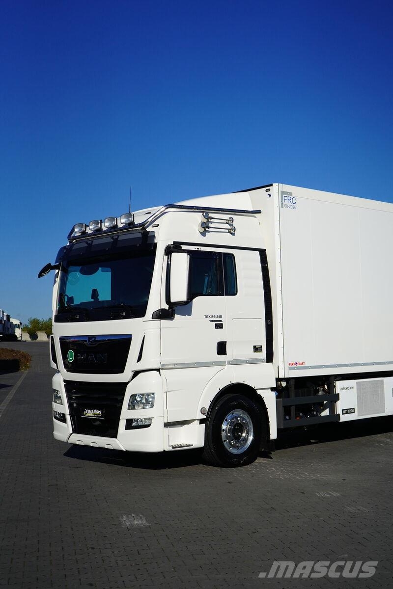 MAN TGX / 26.510 / ACC / EURO 6 / CHŁODNIA / HAKÓWKA / Camion frigorifique