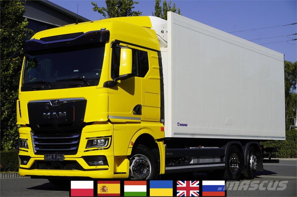 MAN TGX 26.510 6×2-4 / Krone 19 EPAL refrigerator / Do Camiones con temperatura controlada