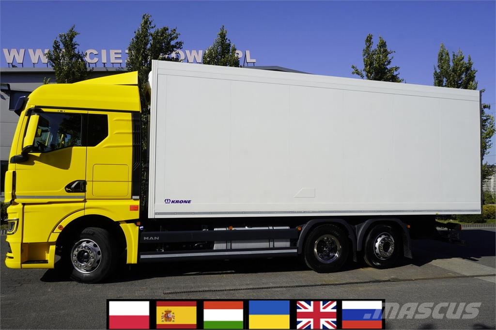 MAN TGX 26.510 6×2-4 / Krone 18 EPAL refrigerator / Ca Hűtős