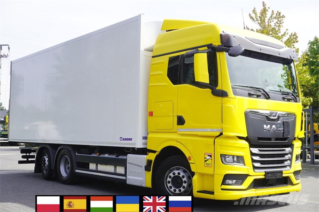 MAN TGX 26.510 6×2-4 / Krone 18 EPAL refrigerator / Ca Hűtős