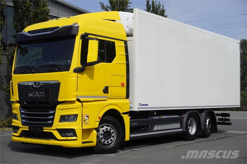MAN TGX 26.510 6×2-4 / Krone 18 EPAL refrigerator / Ca Hűtős