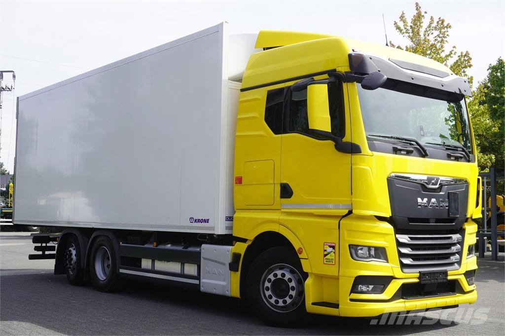 MAN TGX 26.510 6×2-4 / Krone 18 EPAL refrigerator / Ca Hűtős